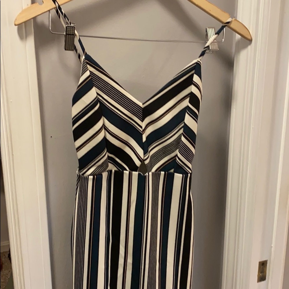 Stripe dress, cocktail dress